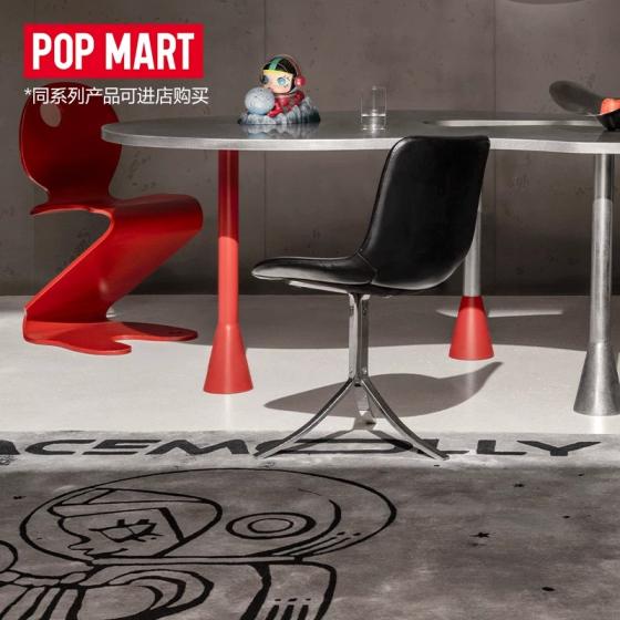 POPMART泡泡玛特MEGA SPACE MOLLY 你好，月亮 艺术地毯家居周边